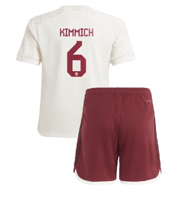 Bayern Munich Joshua Kimmich #6 Tercera Equipación Niños 2023-24 Manga Corta (+ Pantalones cortos)